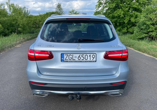 Mercedes-Benz GLC cena 104000 przebieg: 211791, rok produkcji 2016 z Choroszcz małe 79